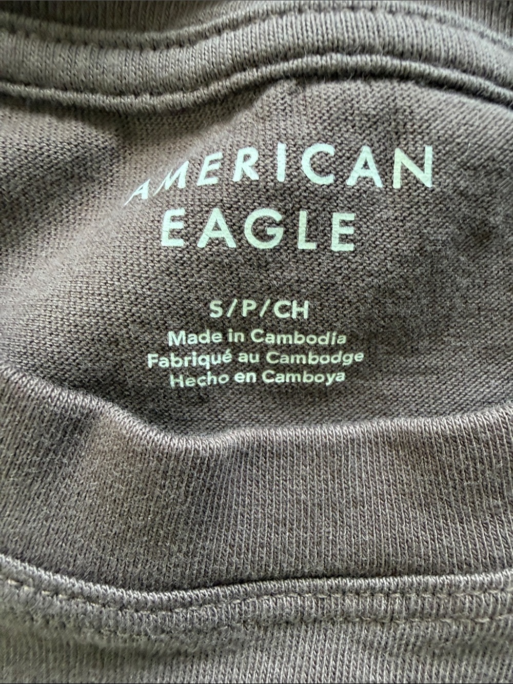 American Eagle Outfitters Short Sleeve Crewneck Tee — Mauve - Picture 3 of 3